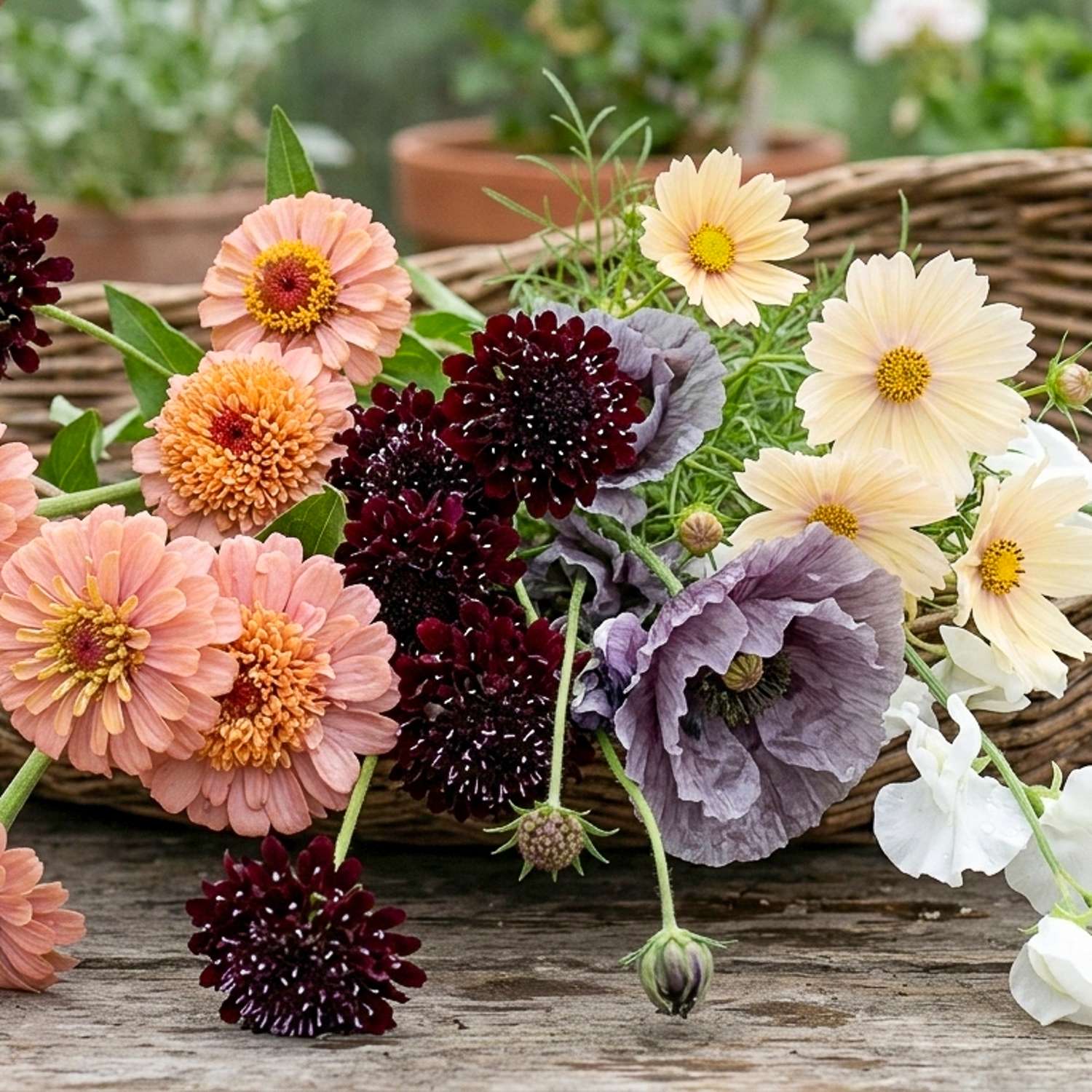 Mélange facile pour jardin de fleurs à couper